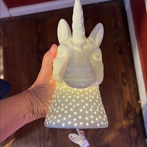 Target White Unicorn Night Light